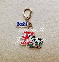 干支ストラップ☆丑年　漢字年号チャーム